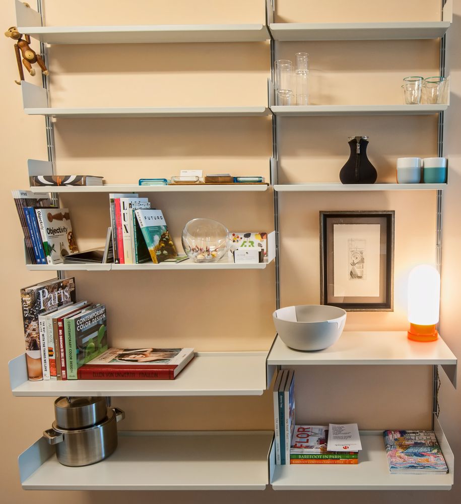 A curated kitchen shelf, 1600 Vine (Dwell on Design)